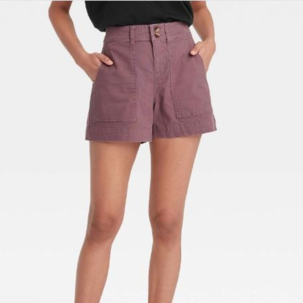 ✨Women's High-Rise Shorts - A New Day Purple✨